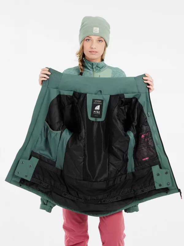 PRTBEVERLY snowjacket Evergreen